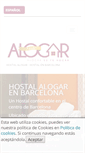 Mobile Screenshot of hostalalogar.com